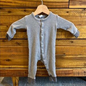 Colored Organics Gray Kids One Piece